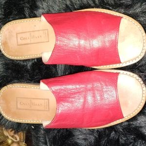Cole Haan Resort slip-on sandals.